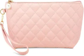 Wallet with strap wristlet purses for women Quilted Envelope Clutch Black clutch purses for women Black Evening Bag