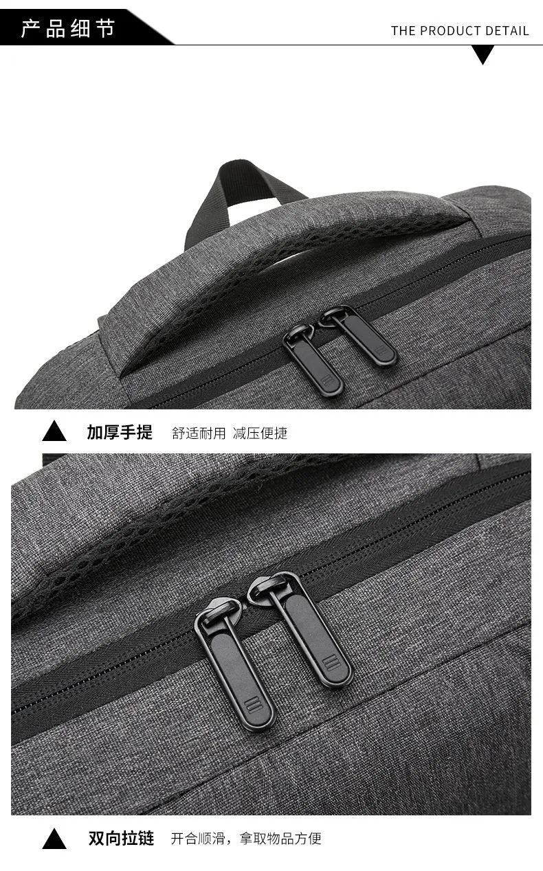 Yokai Japanese Backpack 15.6 inch Men Military Grade Backpack Water Resistant USB Charger Port
