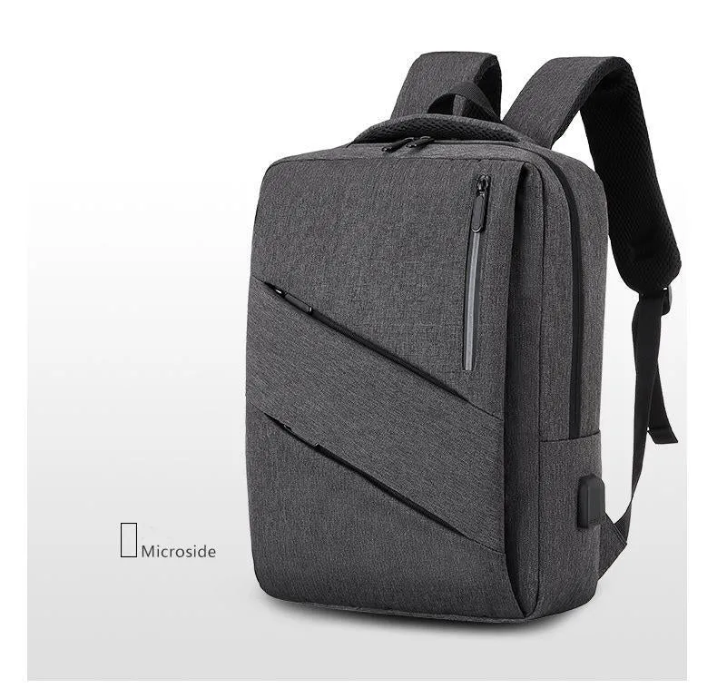 Yokai Japanese Backpack 15.6 inch Men Military Grade Backpack Water Resistant USB Charger Port